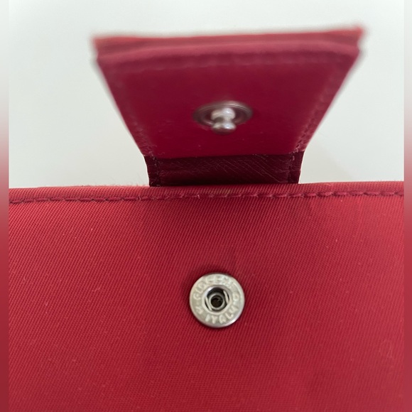 Prada Nylon/Leather Compact Wallet - Picture 5 of 6